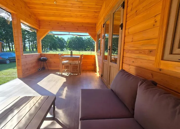 Pod Olchowym Dachem Lubie Feriehus *